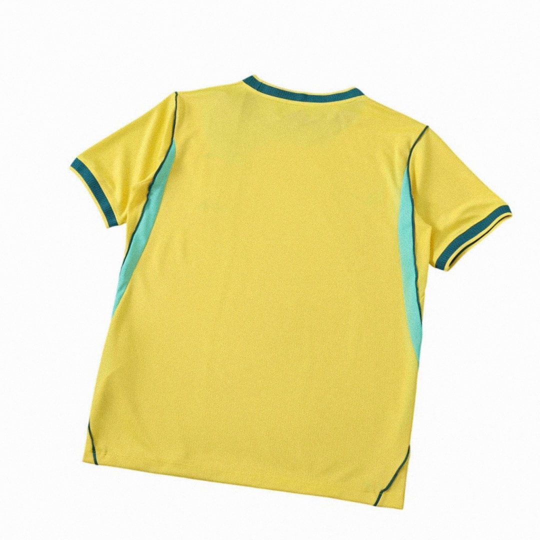 Camisa amarela da Seleção Brasileira 2026, vista das costas